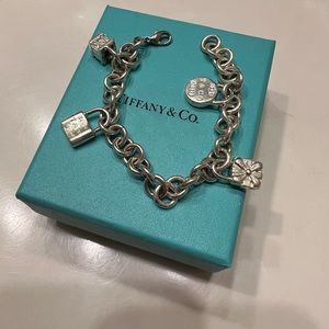 RELISTED! - Tiffany & Co. Silver Charm Bracelet